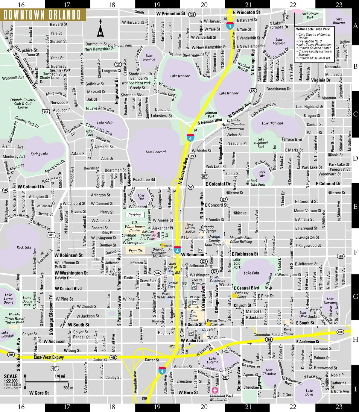 แผนที่ของเมืองรับเถอะน่านายปวดท้องอยู่