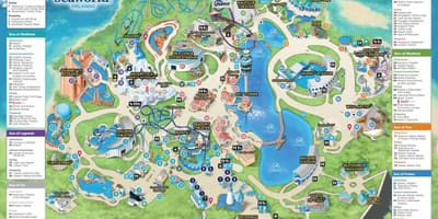 แผนที่ของ Seaworld